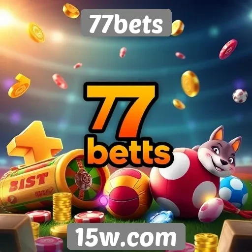 Variedade de jogos disponíveis na 77bets